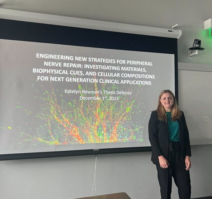 Katelyn Neuman Defends her Thesis